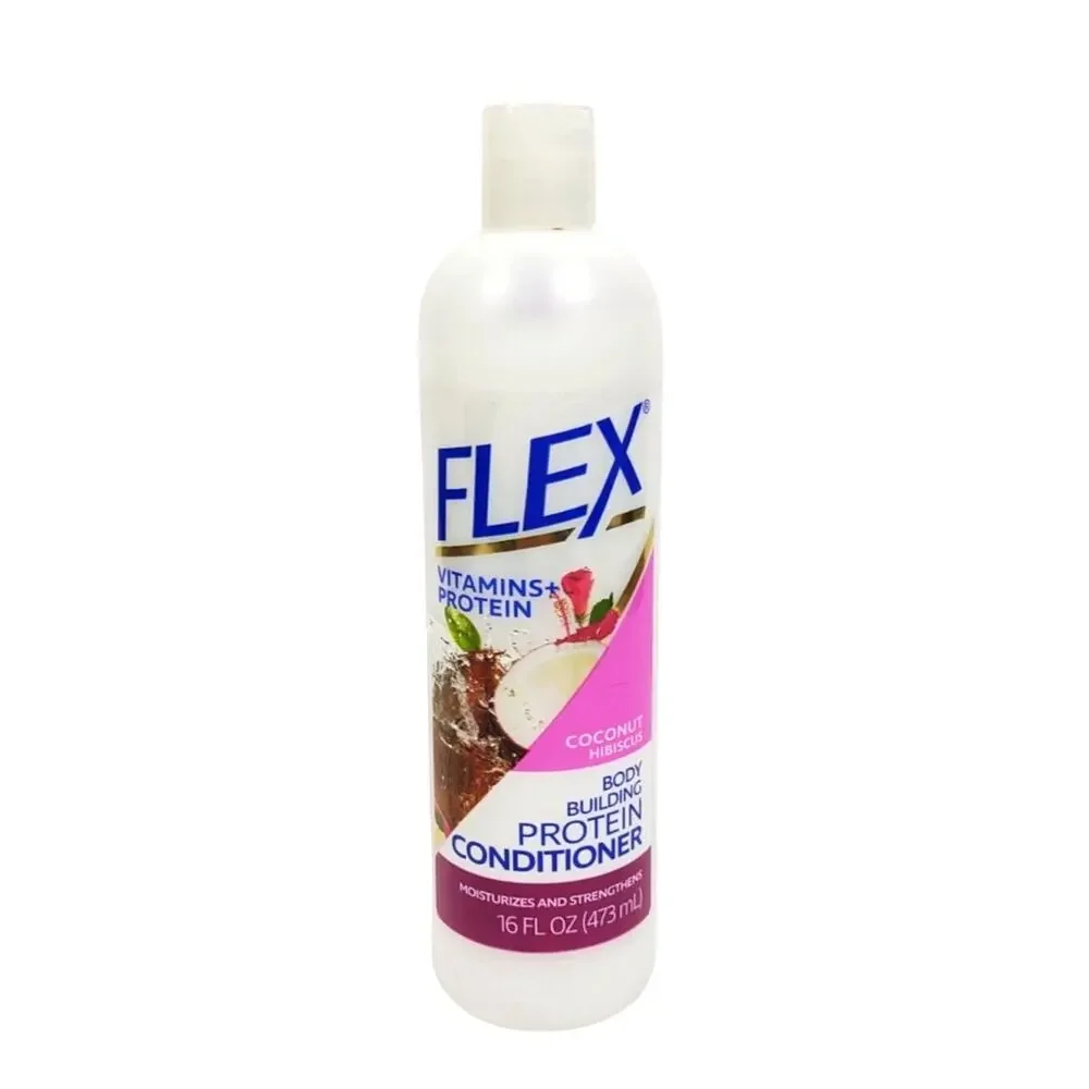 Flex Vitamins Protein Body Building Protein Conditioner Coconut Hibiscus 16fl oz